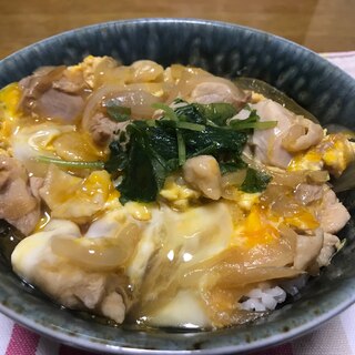 時短でも美味しい親子丼